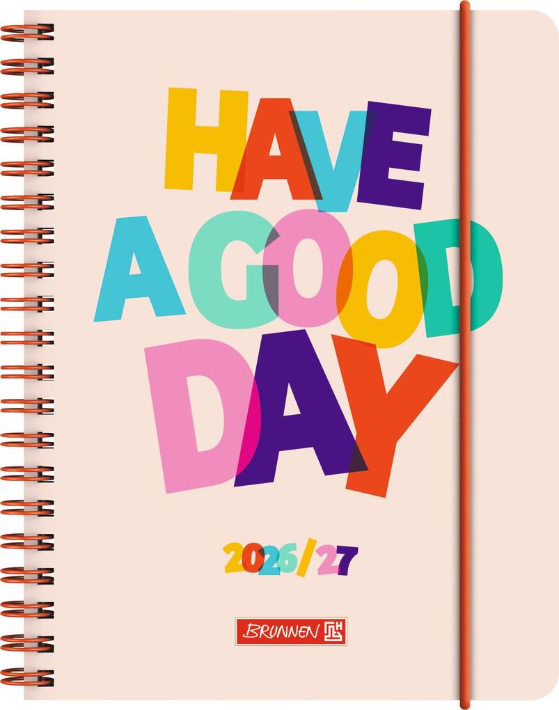 Schülerkalender 2026/2027 'Good Day' | A6 Kunststoff