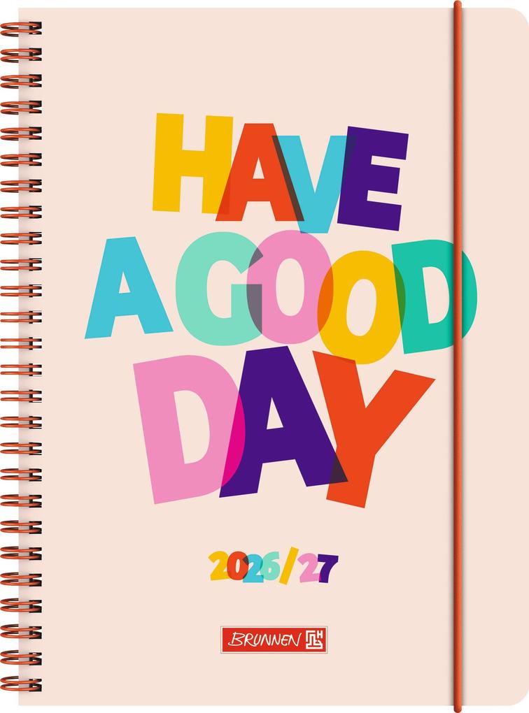 Schülerkalender 2026/2027 'Good Day' | A5 Kunststoff
