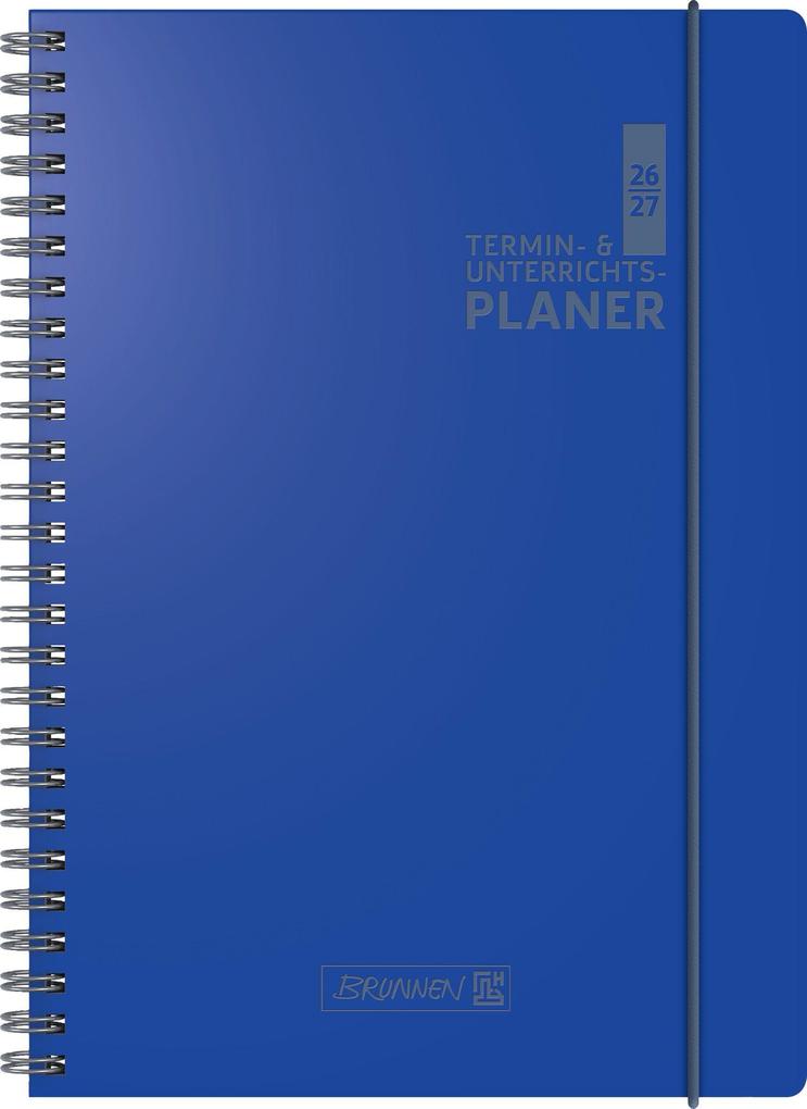 Termin- & Unterrichtsplaner 2026/2027 | A4 Kunststoff blau