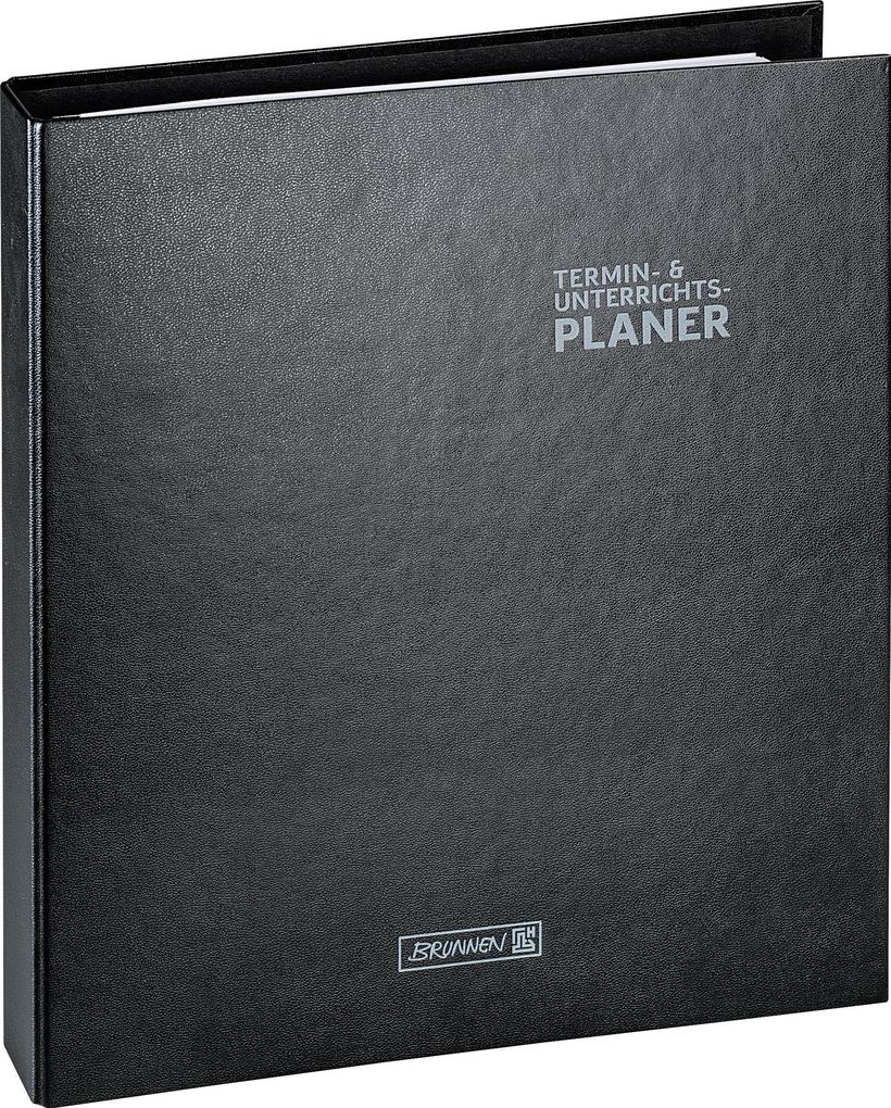 Ringbuch-Kalender mit Einlage 2026/2027 | A4+ Kunststoff schwarz