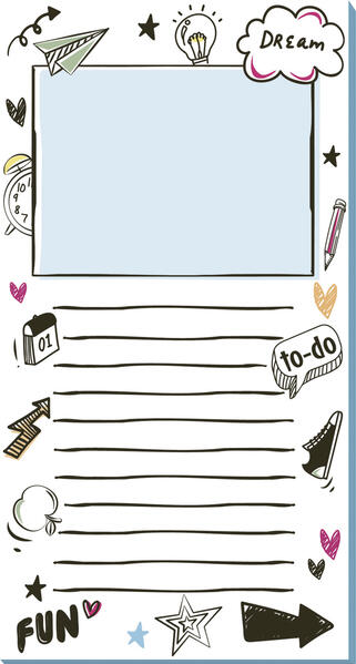To-do-Block midi Visual words