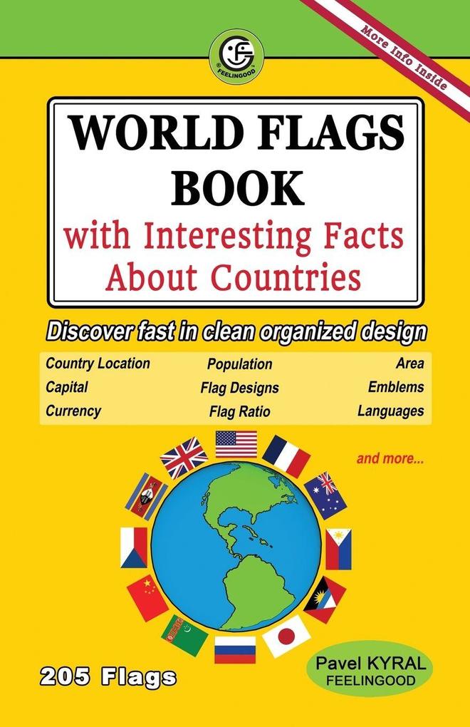 World Flags Book with Interesting Facts About Countries