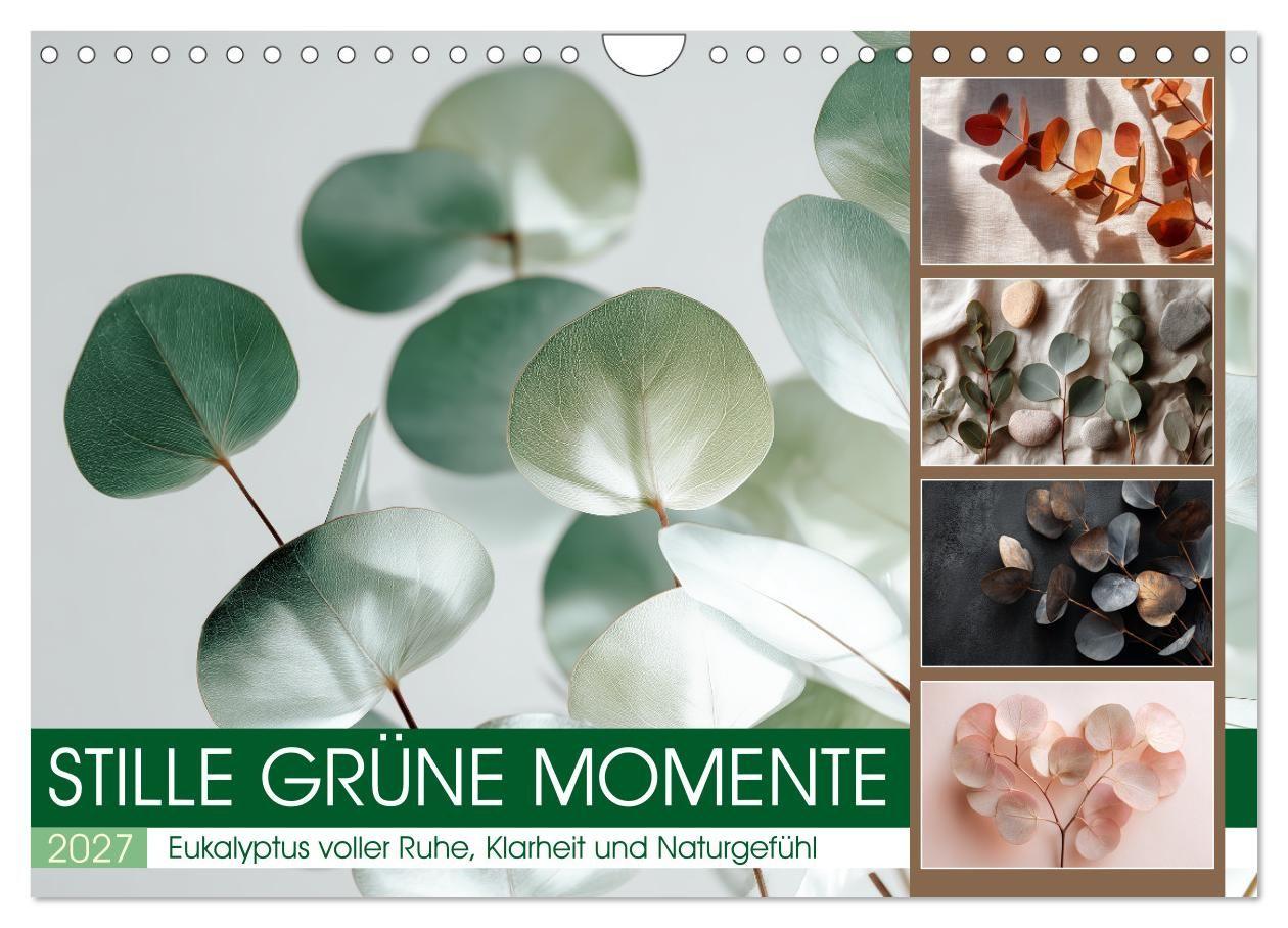 Stille Grüne Momente (Wandkalender 2027 DIN A4 quer) CALVENDO Monatskalender