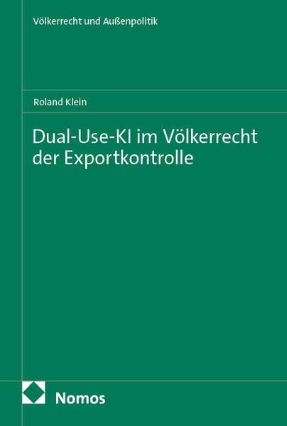 Dual-Use-KI im Völkerrecht der Exportkontrolle