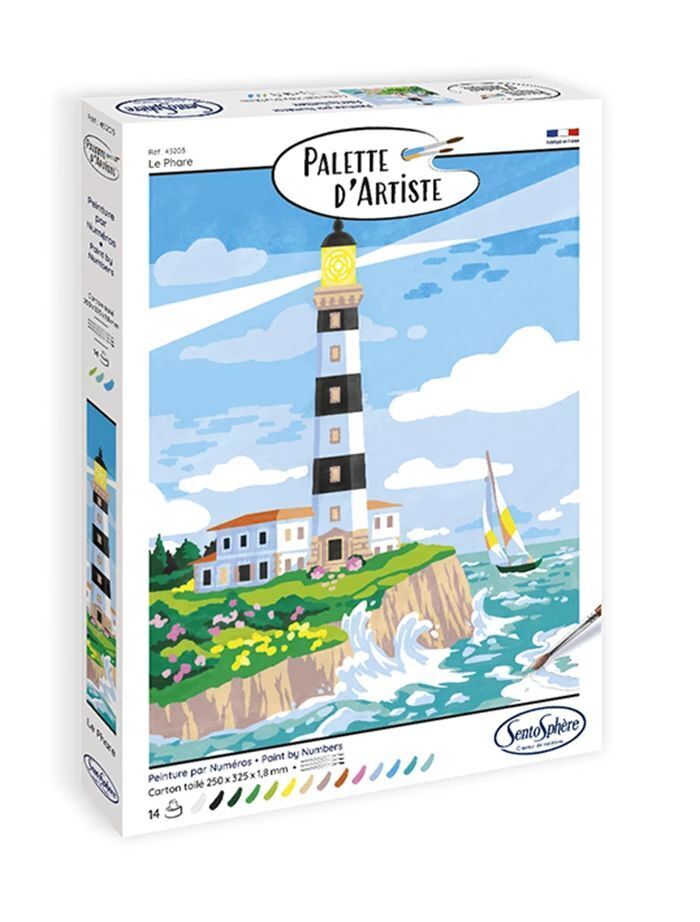 SENTOSPHÈRE - Malen nach Zahlen Leuchtturm