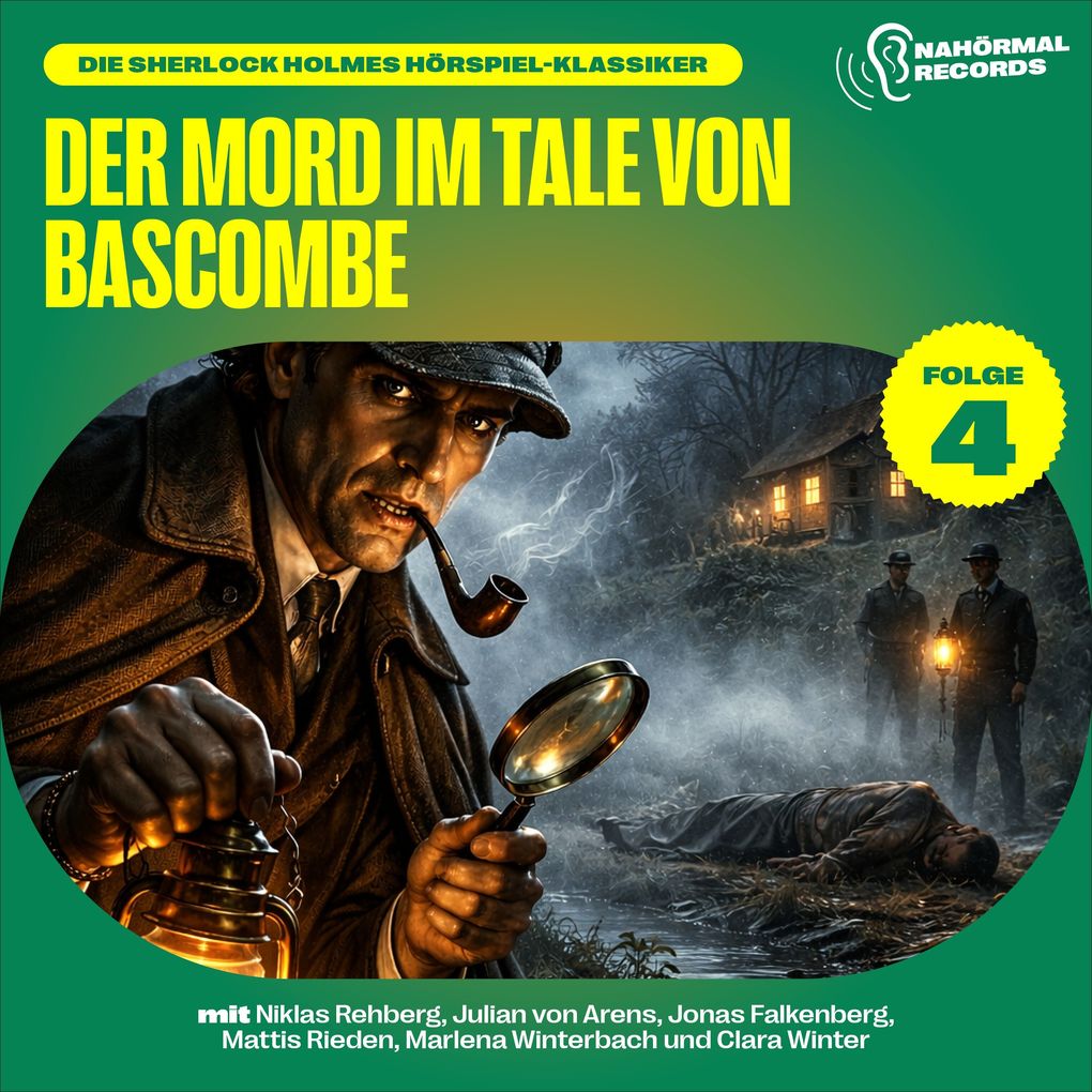 Der Mord im Tale von Bascombe (Die Sherlock Holmes Hörspiel-Klassiker Folge 4)