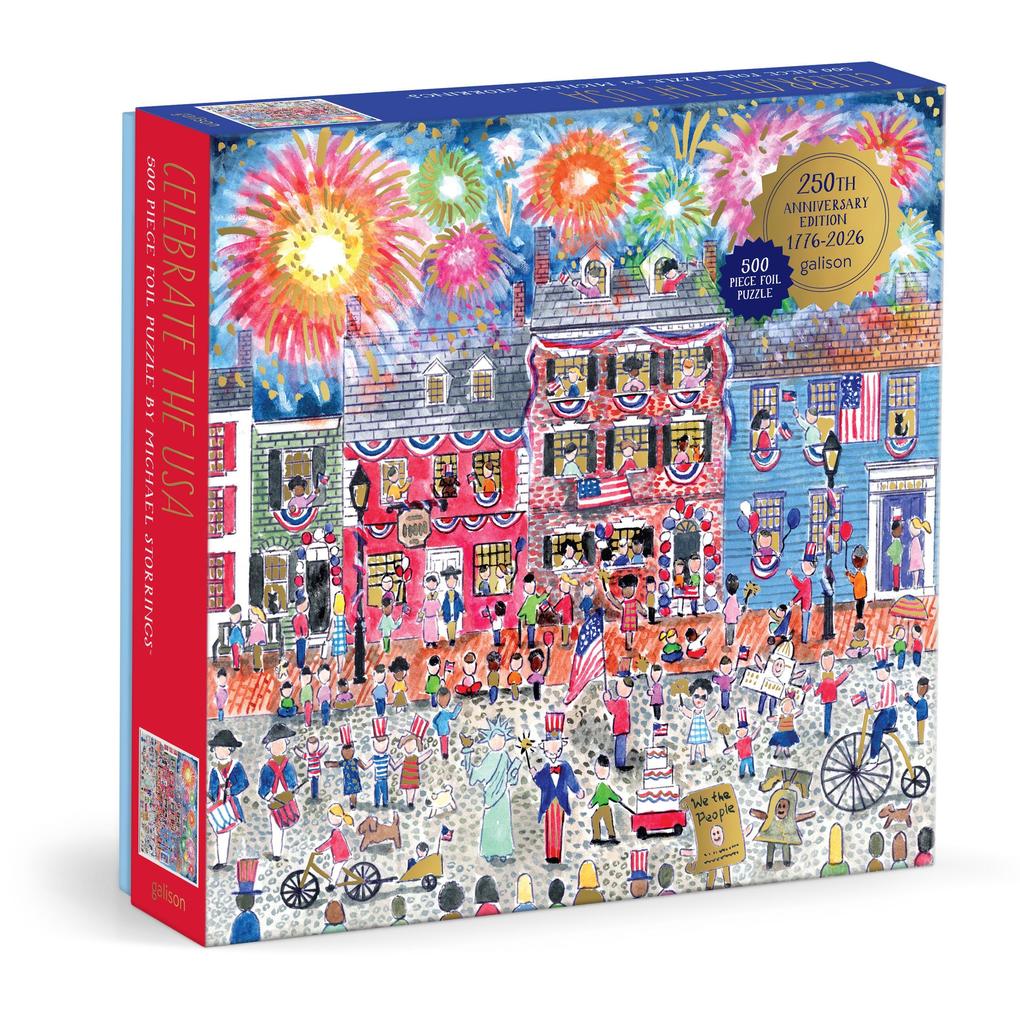 Michael Storrings Celebrate USA 500 Piece Puzzle