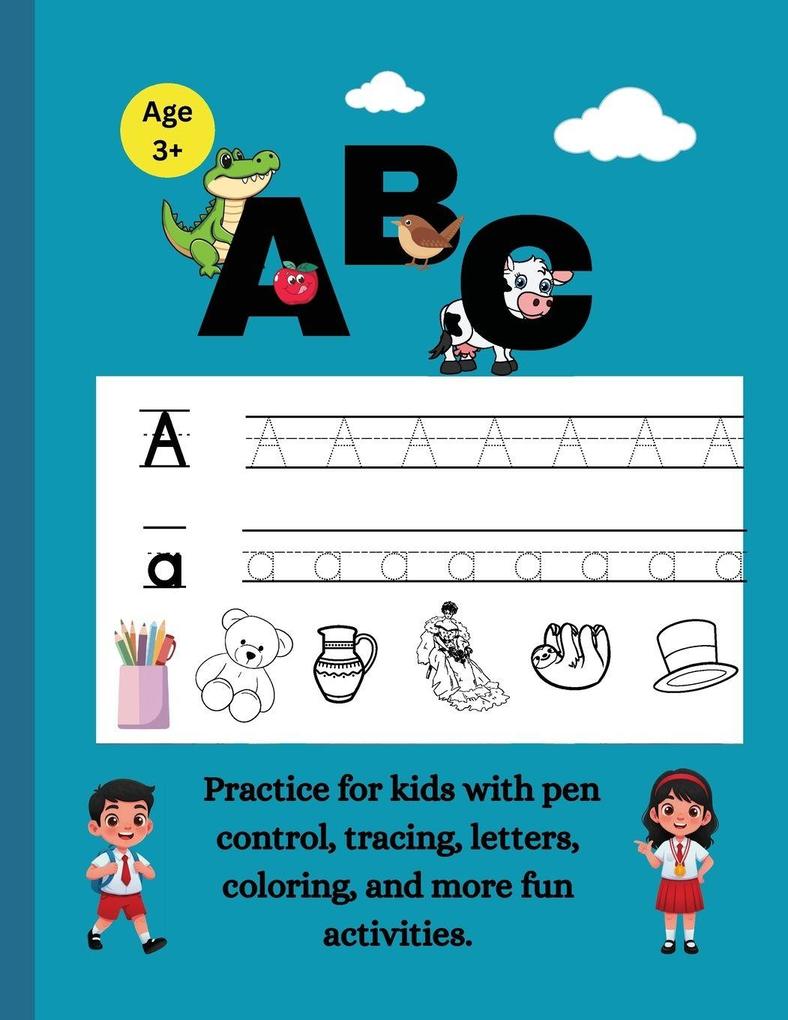 Alphabet Tracing Workbook for Toddlers
