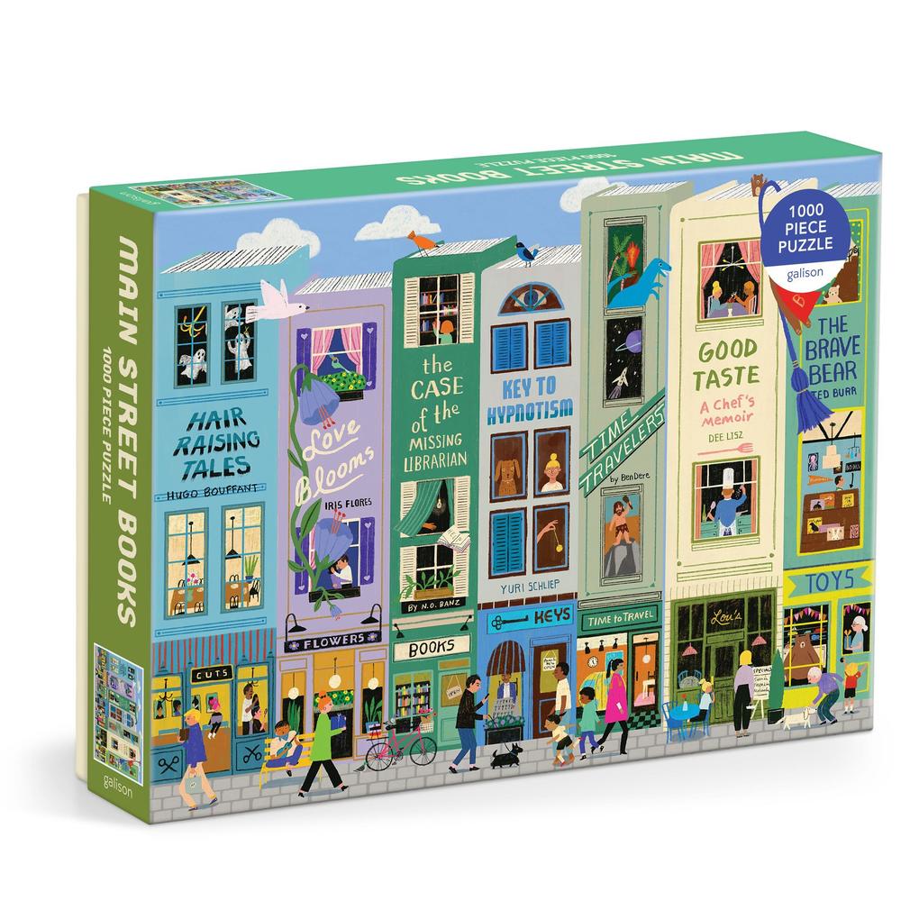 Abrams & Chronicle Books Main Street Books 1000 Piece Puzzle