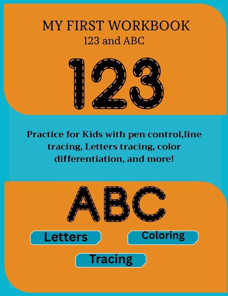 My First ABC and 123 Tracing Workbook