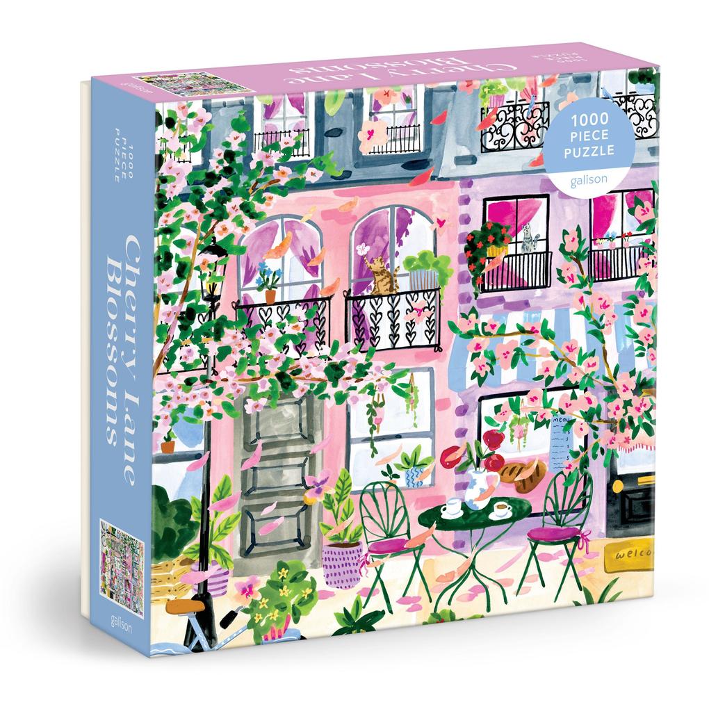 Abrams & Chronicle Books Cherry Lane Blossoms 1000 Piece Puzzle