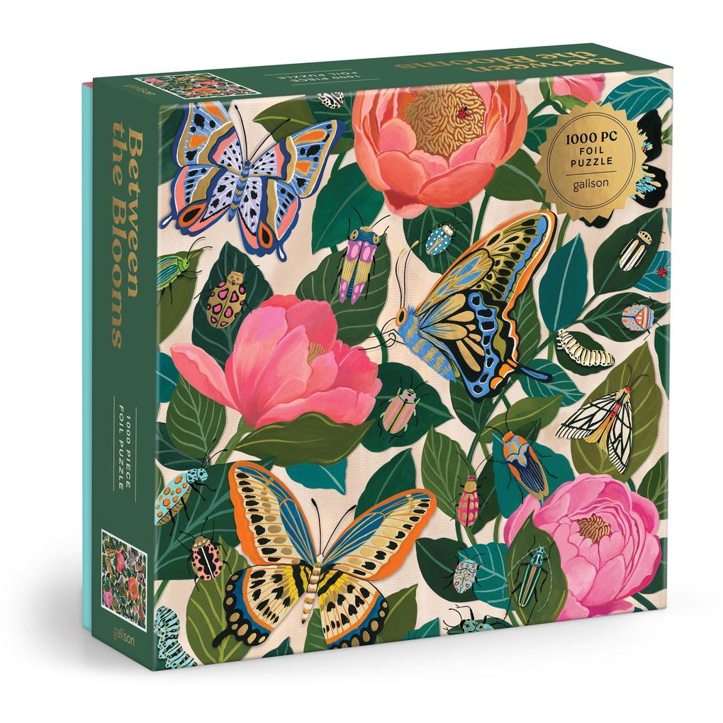 Between the Blooms 1000 Piece Foil Puzzle