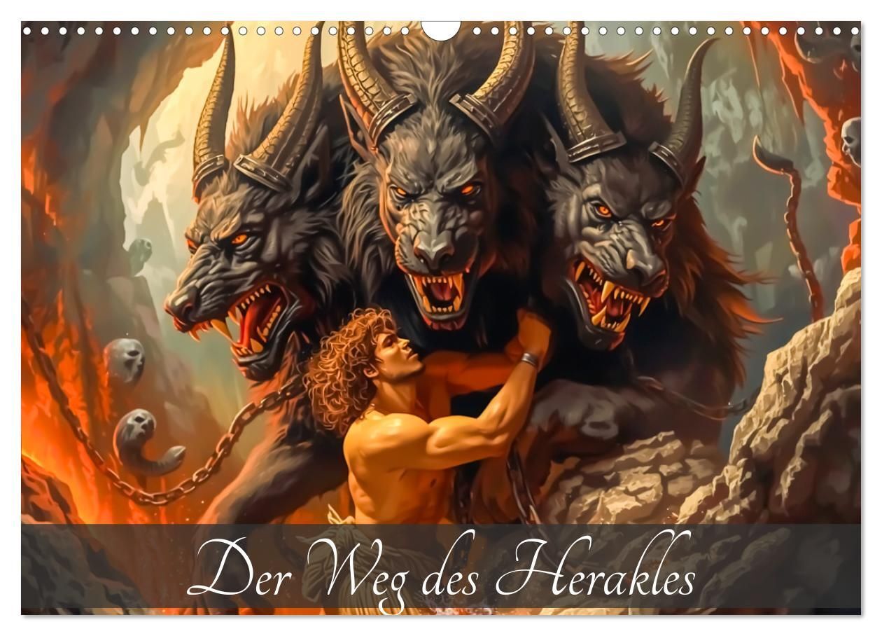 Der Weg des Herakles (Wandkalender 2027 DIN A3 quer) CALVENDO Monatskalender
