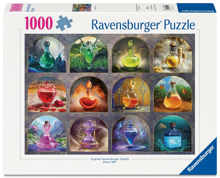 Erwachsenenpuzzle 1000 Teile - Zaubertränke