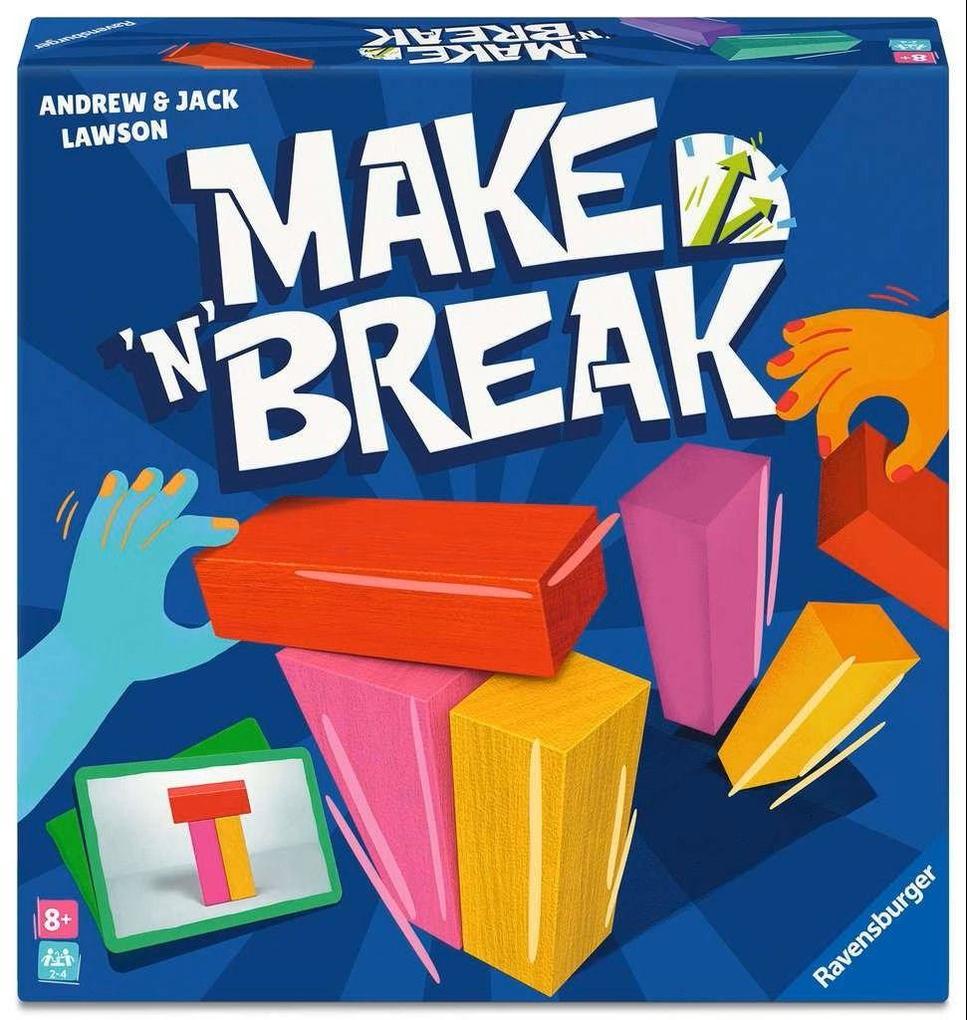 Make 'n' Break - Gesellschaftsspiel & Brettspiel ab 8 Jahre