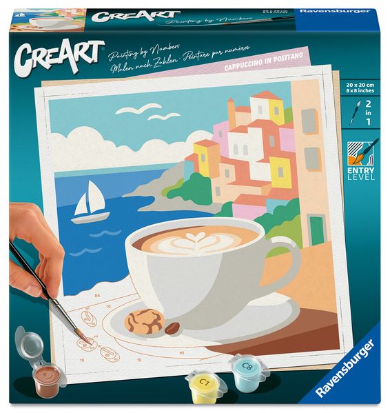CreArt Adults Trend - Cappuccino in Positano