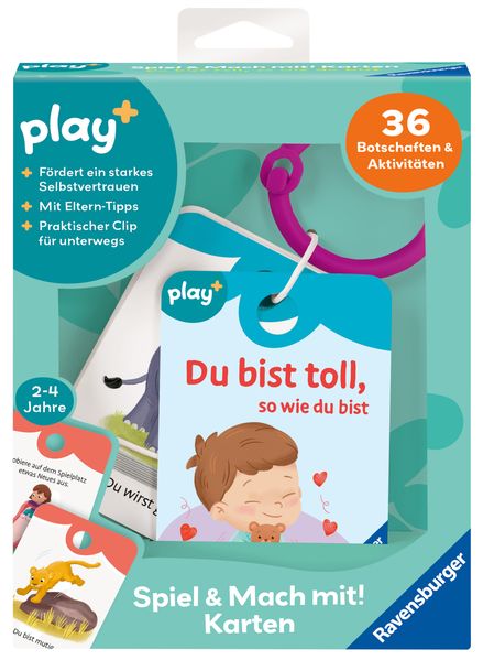 Play+ Spiel und Mach mit! Karten: Du bist toll so wie du bist - ab 2 Jahre
