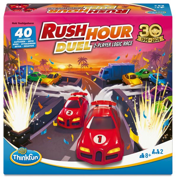 ThinkFun Rush Hour Duel - Logikspiel ab 8 Jahre