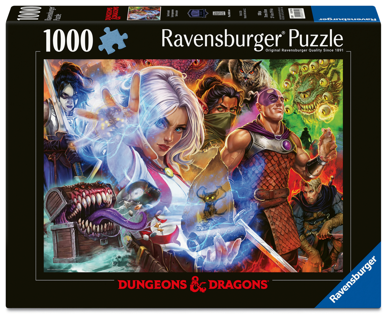 Erwachsenenpuzzle 1000 Teile - D&D - Quest Accepted