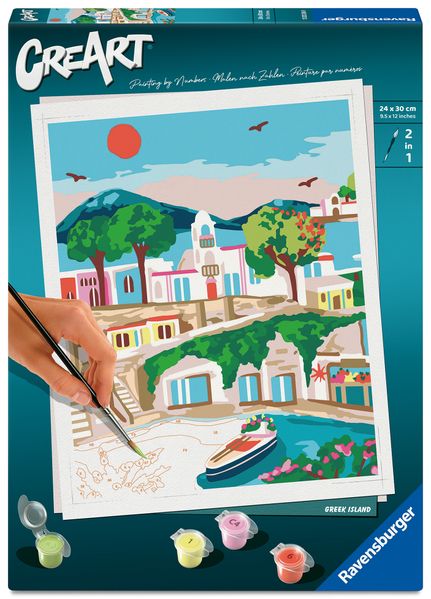 CreArt Adults Trend - Griechische Insel