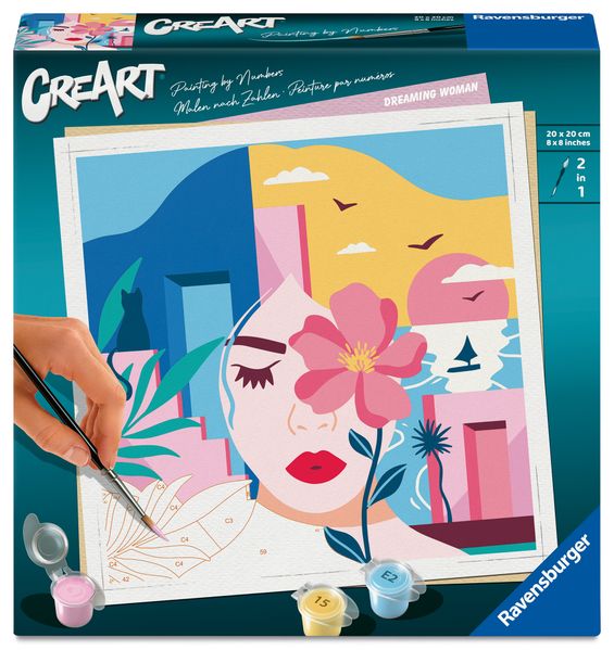 CreArt Adults Trend - Träumende Frau