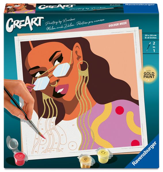 CreArt Adults Trend - Goldene Muse