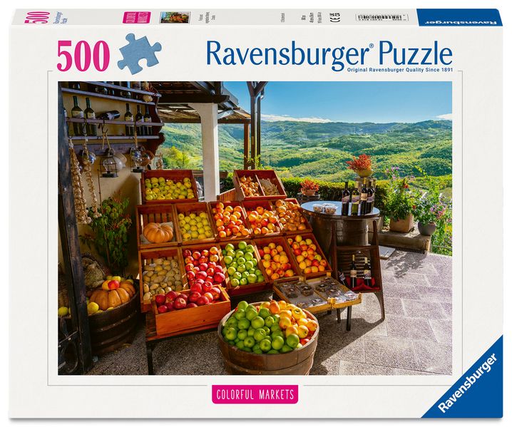 Erwachsenenpuzzle 500 Teile - Obst- und Gemüsemarkt Kroatien
