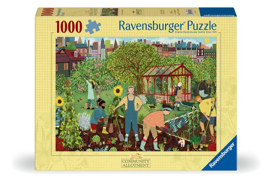 Erwachsenenpuzzle 1000 Teile - Gemeinschaftsgarten