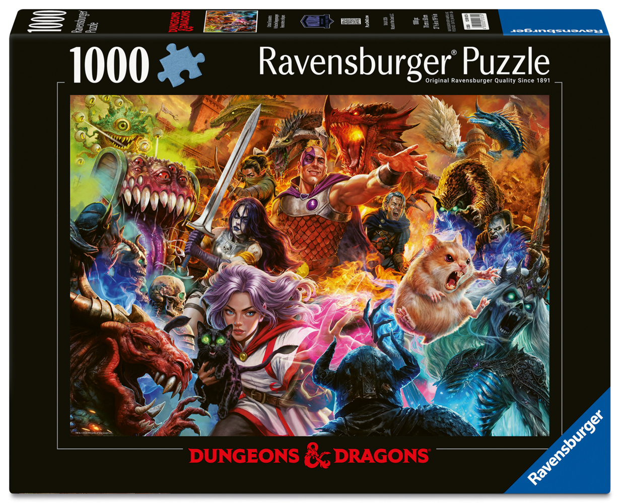 Erwachsenenpuzzle 1000 Teile - D&D - Critical Encounters