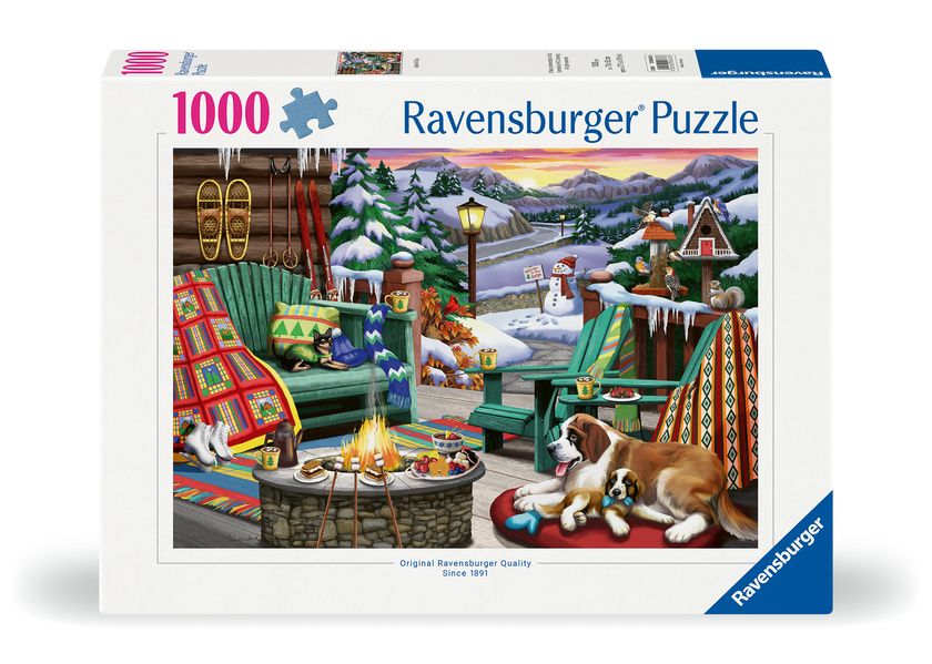 Erwachsenenpuzzle 1000 Teile - Wohlfühlabend