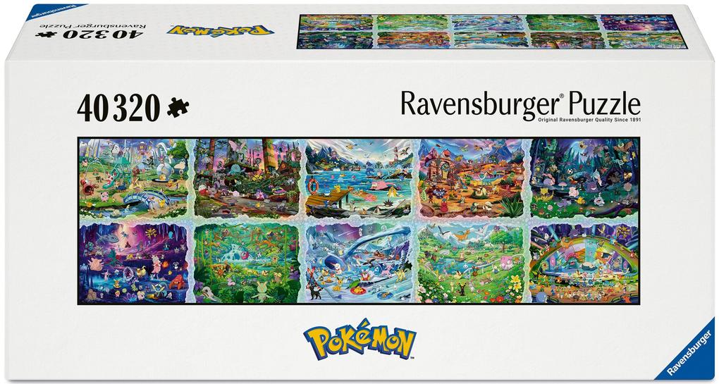 Ravensburger Spieleverlag Erwachsenenpuzzle 40000 Teile - Pokémon - Celebration Journey