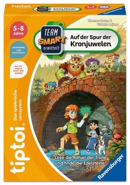 tiptoi Team SMART ermittelt: Auf der Spur der Kronjuwelen - ab 5 Jahre