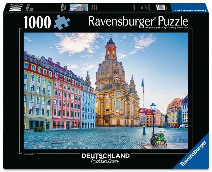 Erwachsenenpuzzle 1000 Teile - Dresden im Morgenlicht