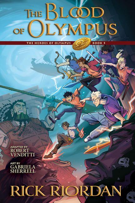 Heroes of Olympus The Book Five: The Blood of Olympus the Graphic Novel