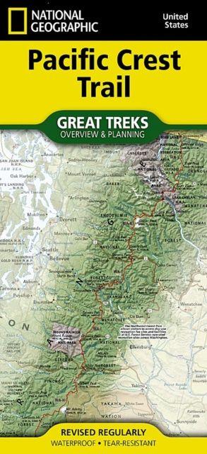 Pacific Crest Trail Planning & Overview Map