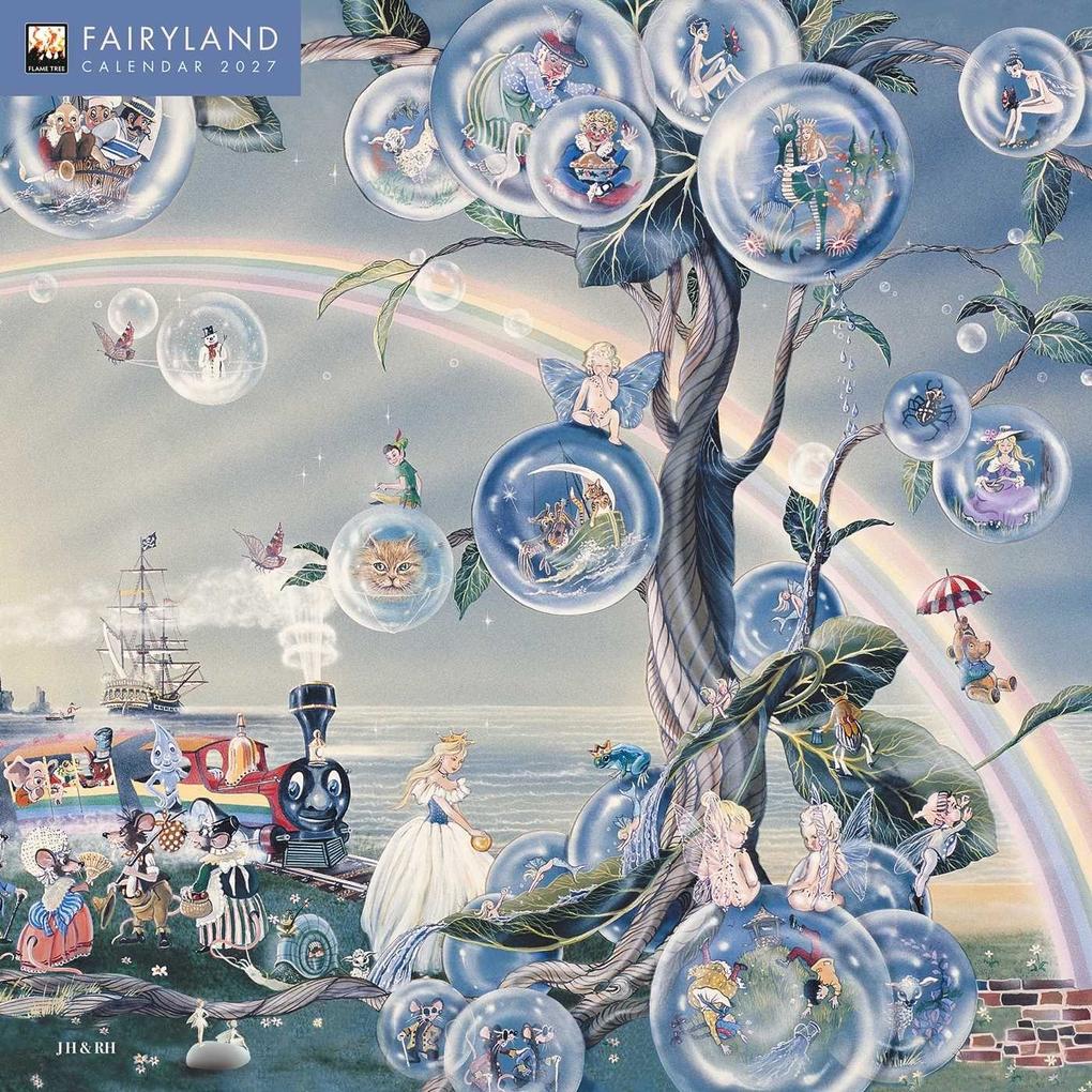 Fairyland - Feenland 2027 - Original Flame Tree Publishing-Kalender [Kalender]