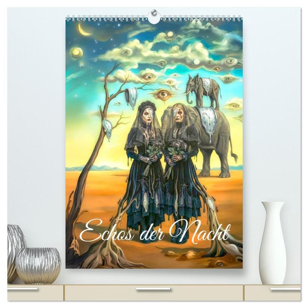Echos der Nacht (hochwertiger Premium Wandkalender 2027 DIN A2 hoch) Kunstdruck in Hochglanz