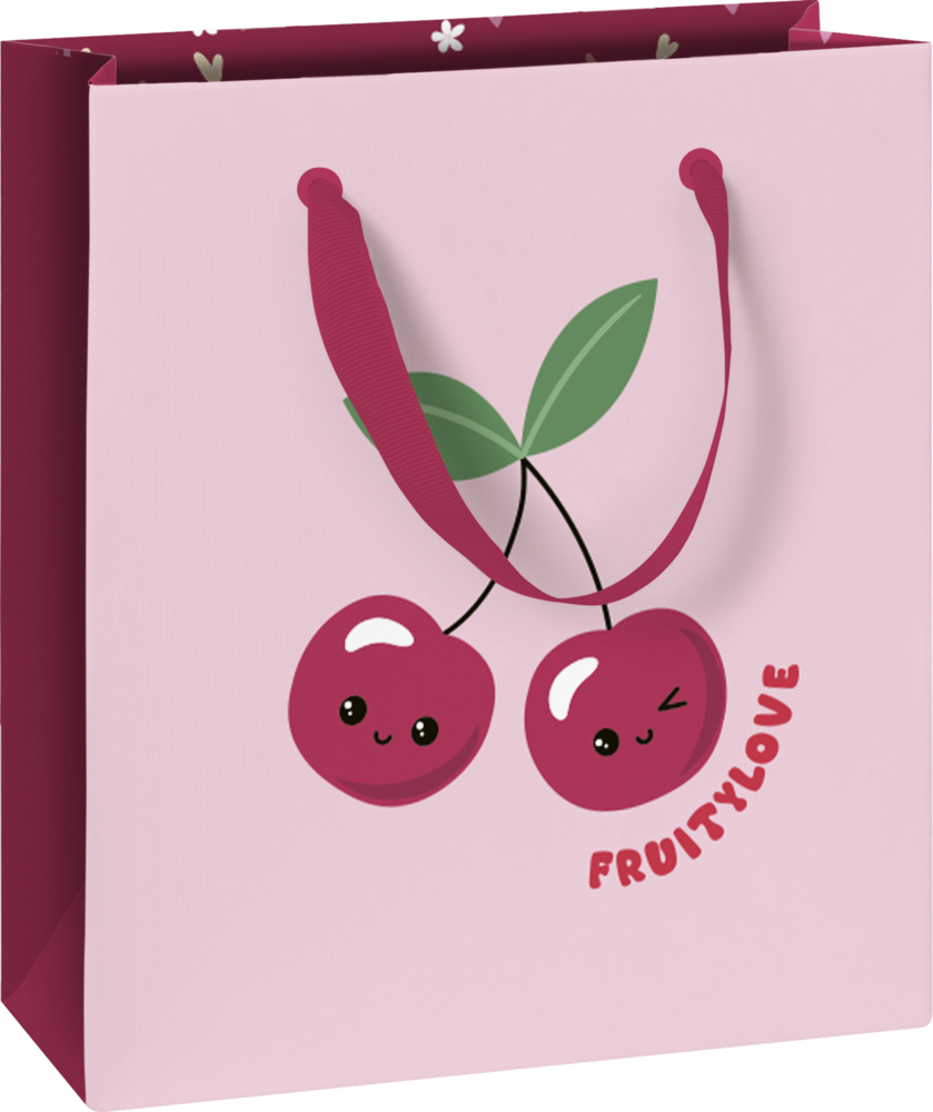 Geschenktasche 18x8cm Yumi rosa
