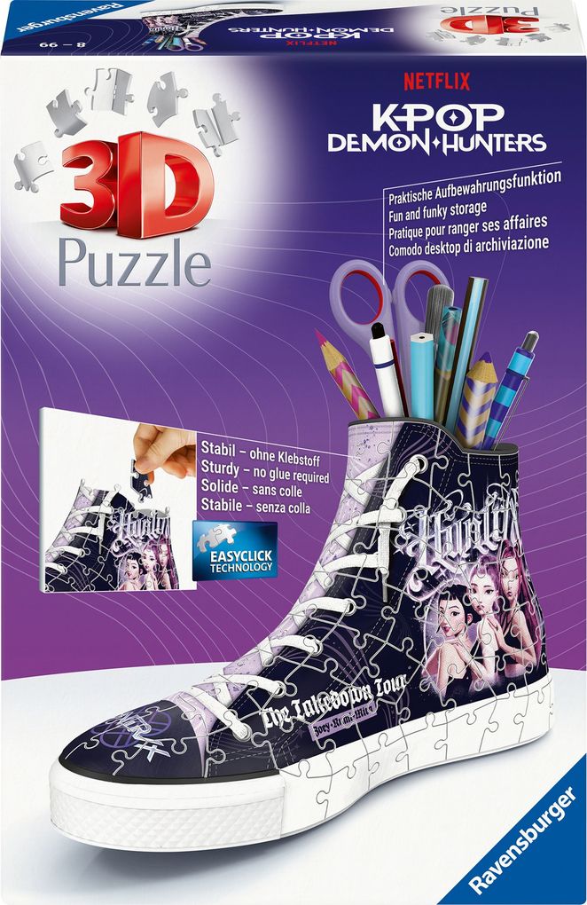 Ravensburger Puzzle 3D Sneaker K-Pop Demon Hunters