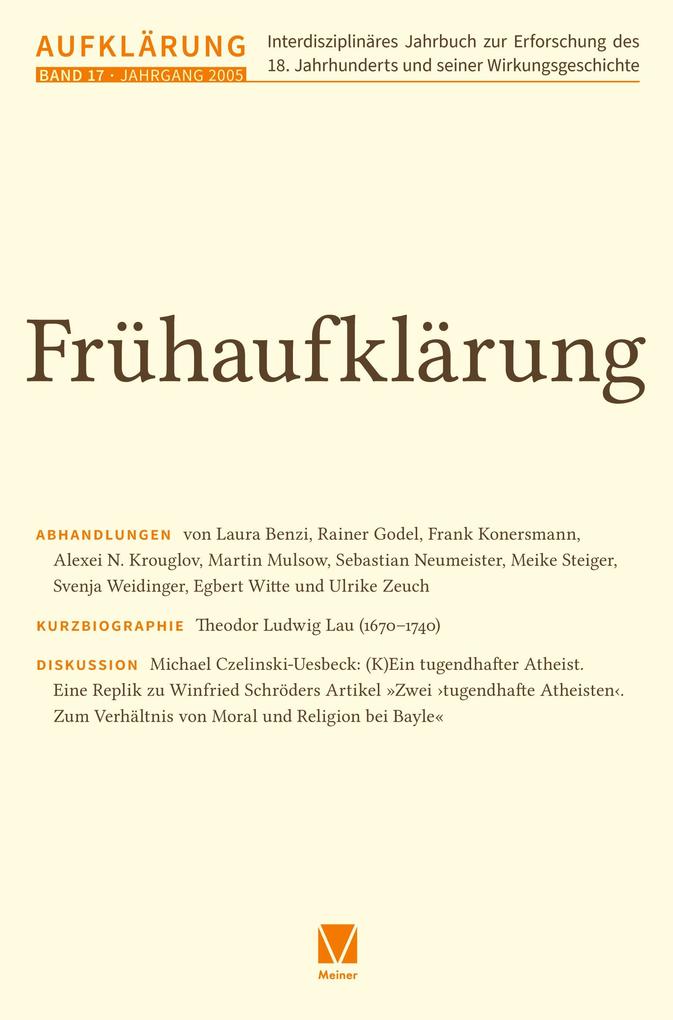 Frühaufklärung