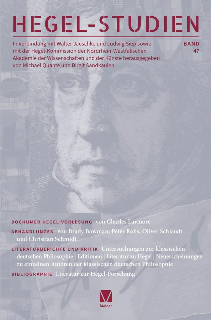 Hegel-Studien 47