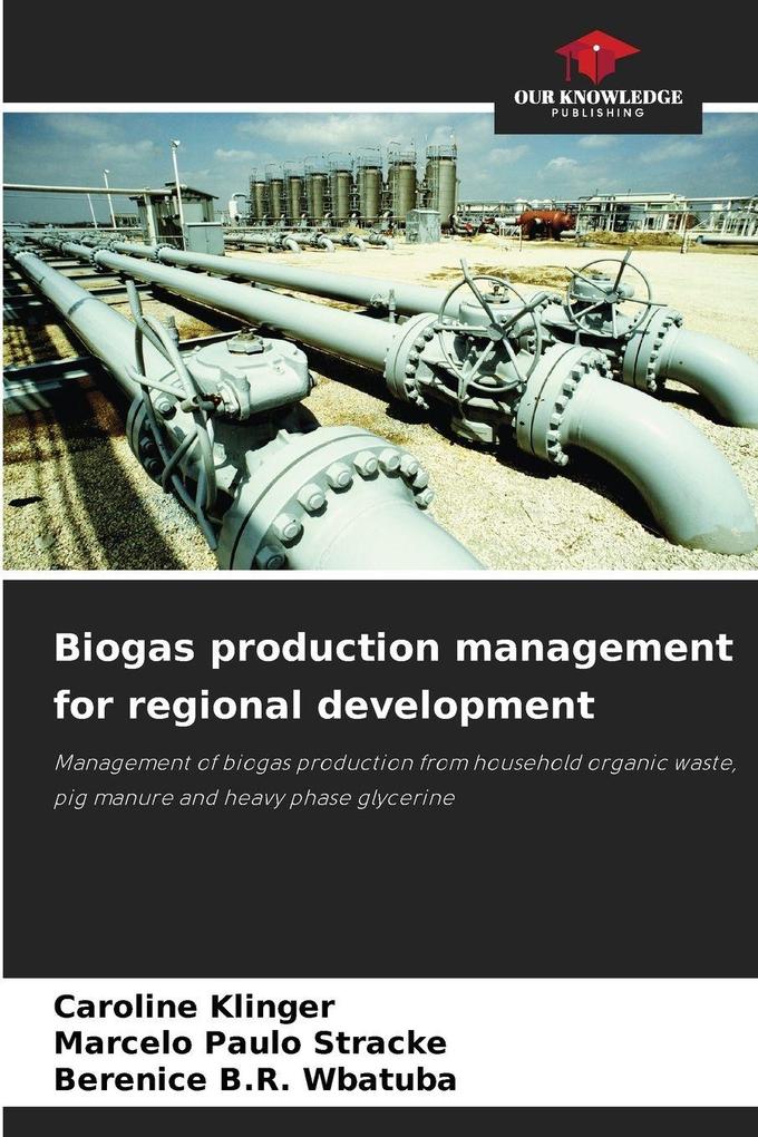 Biogas production management for regional development