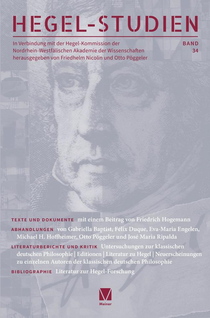 Hegel-Studien 34