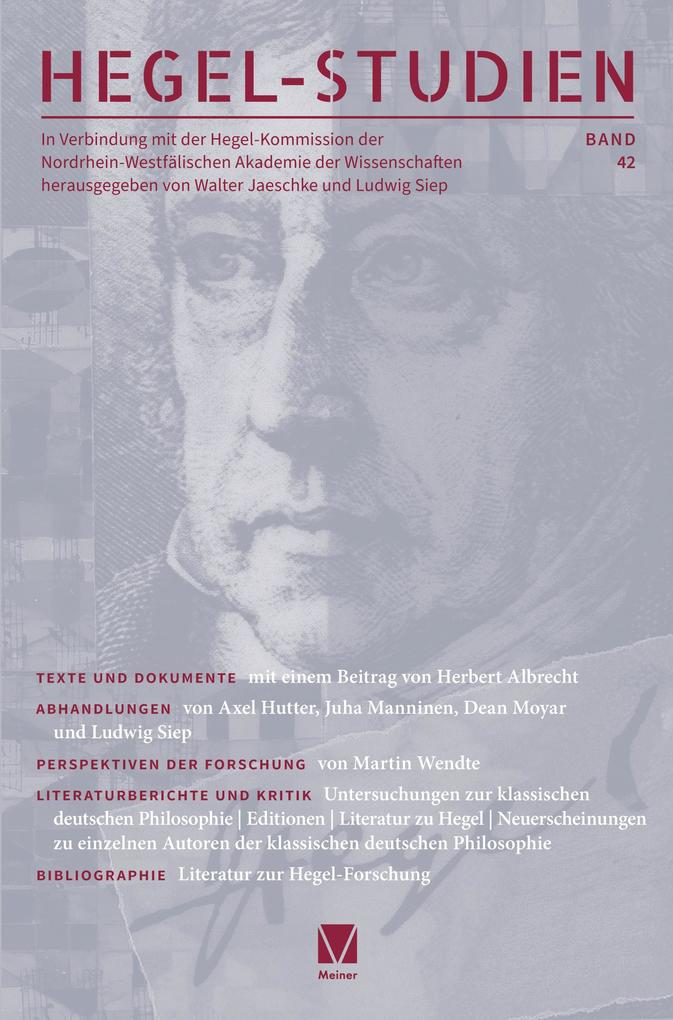 Hegel-Studien 42