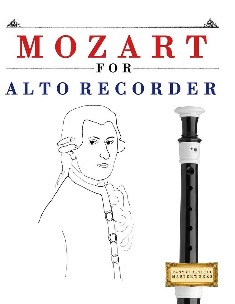 Mozart for Alto Recorder