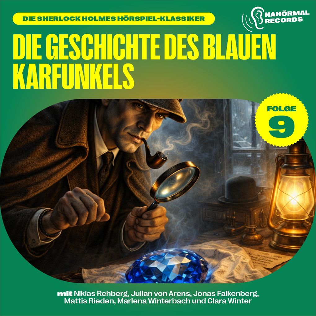 Die Geschichte des blauen Karfunkels (Die Sherlock Holmes Hörspiel-Klassiker Folge 9)