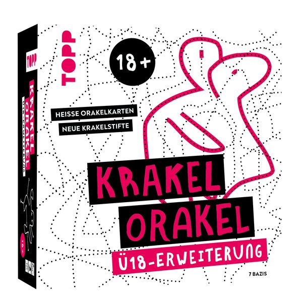 Krakel-Orakel Ü18-Erweiterung - Heiße Orakelkarten neue Krakelstifte
