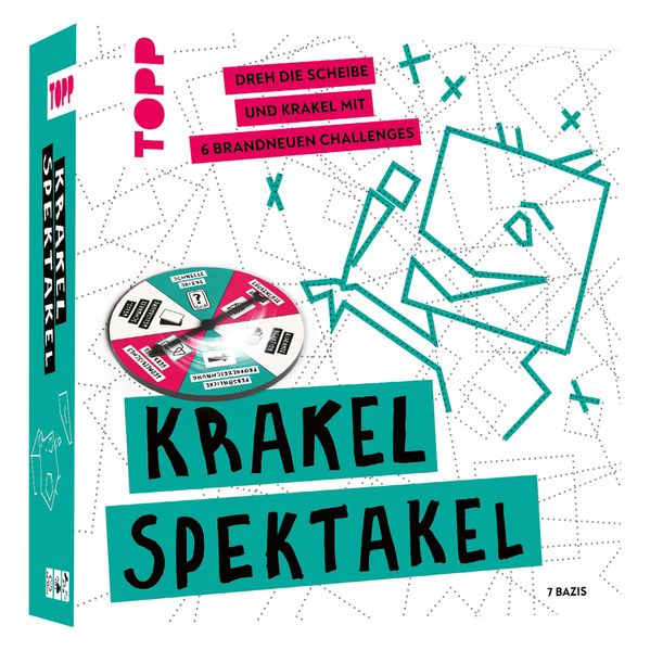 Krakel-Spektakel - Dreh die Scheibe und krakle mit 6 brandneuen Challenges
