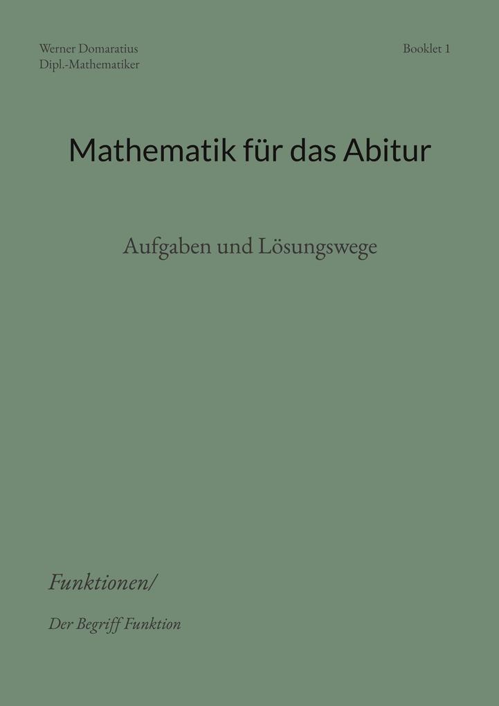 Mathematik für das Abitur