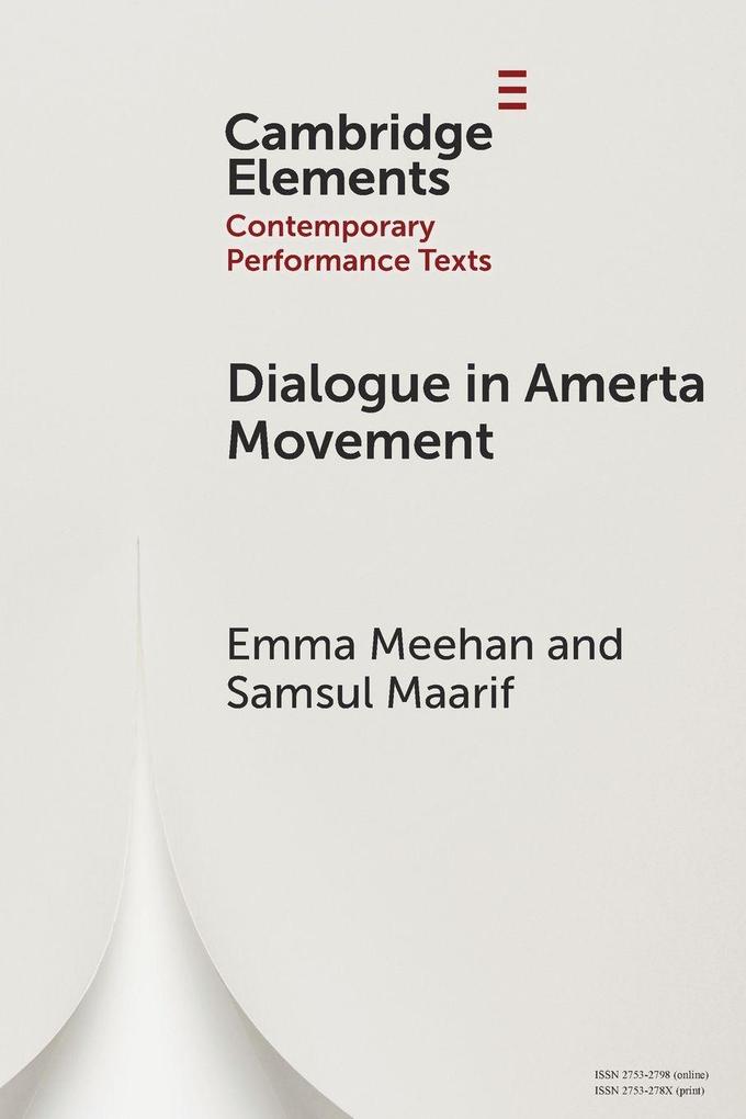 Dialogue in Amerta Movement